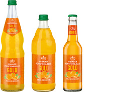 0,7-, 0,5- und 0,33-Liter-Glas Gold